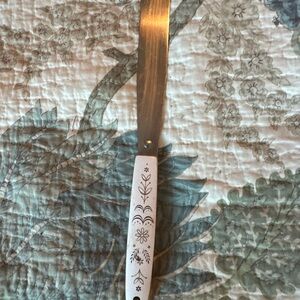 Vintage FLINT ARROWHEAD Harvest Wheat Icing Spreader/Spatula Retro Kitchen charm
